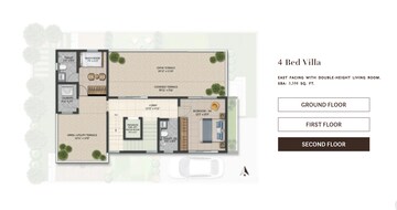 Floor Plan in 4 BHK Apartment at Doddaballapur – for Sale