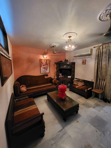 Living Room in 2 BHK Builder Floor at Lajpat Nagar – for Rent