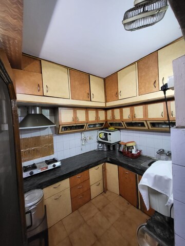 Kitchen in 2 BHK Builder Floor at Lajpat Nagar – for Rent