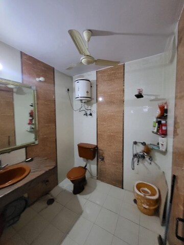 Bathroom in 2 BHK Builder Floor at Lajpat Nagar – for Rent