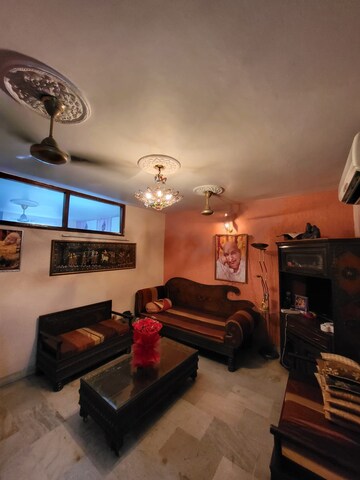 Living Room in 2 BHK Builder Floor at Lajpat Nagar – for Rent