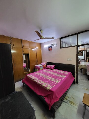 Bedroom in 2 BHK Builder Floor at Lajpat Nagar – for Rent