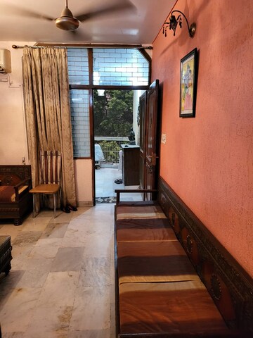 Bedroom in 2 BHK Builder Floor at Lajpat Nagar – for Rent