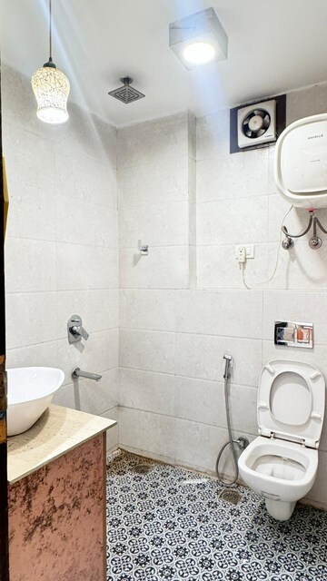 Bathroom in 2 BHK Builder Floor at Sector 45 – for Rent