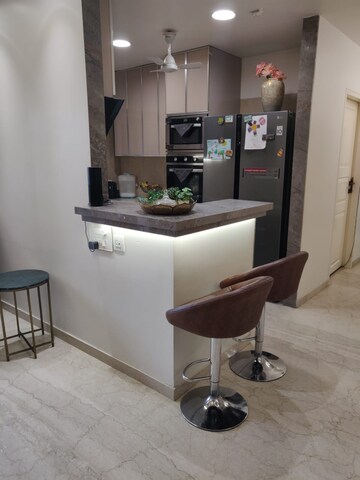 Kitchen in 2.5 BHK Apartment at Kanakia Paris, Bandra East – for Rent