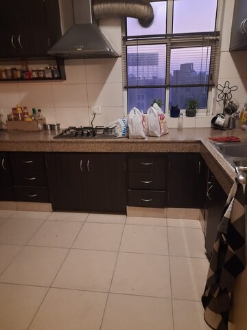 Kitchen in 3 BHK Builder Floor at Unitech South City II, Sector 50 – for Rent