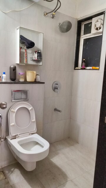 Bathroom in 2 BHK Apartment at Godrej Central, Chembur – for Rent