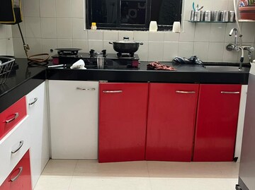Kitchen in 2 BHK Apartment at Nyati Elysia, Kharadi – for Rent