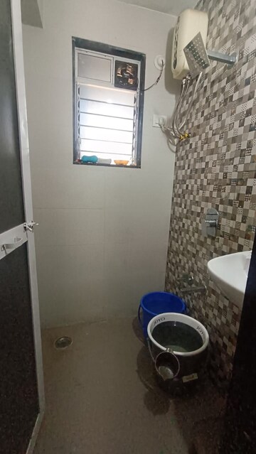 Bathroom in 1 BHK Apartment at Sunshine Heights Ghasoli, Ghansoli – for Rent