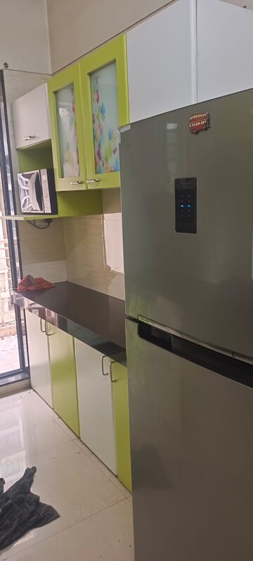 Kitchen in 2 BHK Apartment at Mahavir Heritage CHS, Kharghar Sector 35g – for Sale