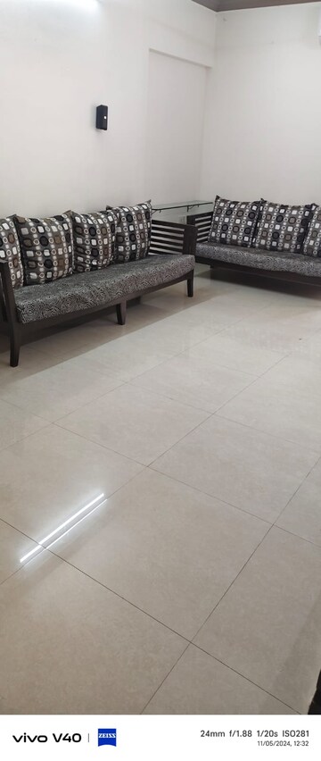 Living Room in 2 BHK Apartment at Dhaval Sunrise Orlem, Malad West – for Rent