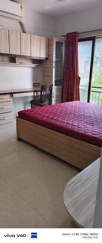 Bedroom in 2 BHK Apartment at Dhaval Sunrise Orlem, Malad West – for Rent