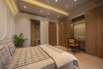 Bedroom in 4 BHK Apartment at Lodha World One, Worli – for Rent