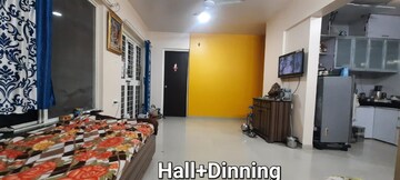 Living Room in 2 BHK Apartment at Goel Ganga Cypress, Tathawade – for Rent
