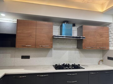 Kitchen in 4 BHK Builder Floor at New Friends Colony – for Rent