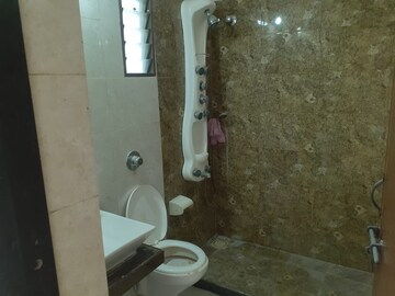 Bathroom in 2 BHK Apartment at Makarba – for Rent