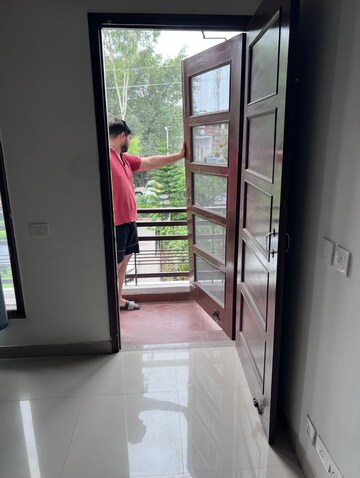 Staircase in 2 BHK Builder Floor at Chandigarh Airport – for Rent