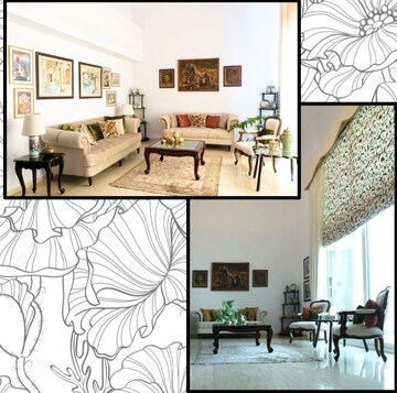 Kitchen in 4 BHK Apartment at Mahagun Mezzaria, Sector 78 – for Rent