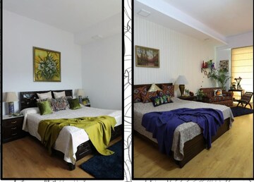 Bedroom in 4 BHK Apartment at Mahagun Mezzaria, Sector 78 – for Rent