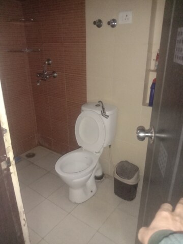 Bathroom in 2.5 BHK Apartment at Sector 16c Greater Noida – for Rent