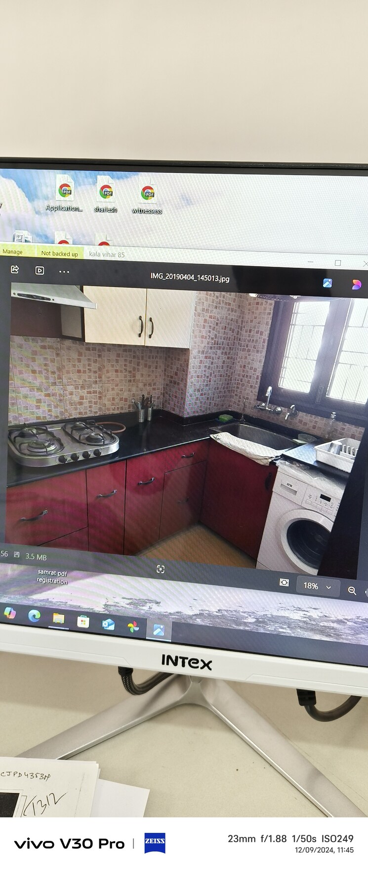 Kitchen, ocs-apartments 2 Bedroom 1100 Sq.Ft. Apartment In Mayur Vihar 1 Delhi 8011862