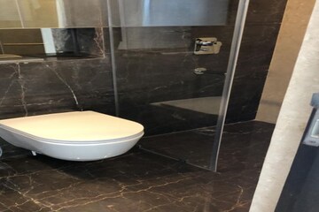 Bathroom in 3 BHK Apartment at Lodha Trump Tower, Worli – for Rent