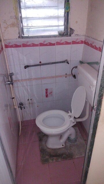 Bathroom in 1 RK Apartment at Dr Babasaheb Ambedkar Nagar CHS, Dadar West – for Rent