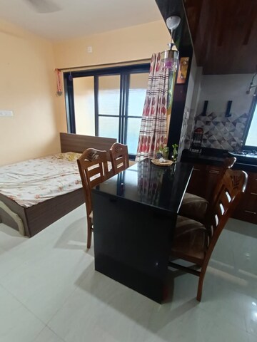 Living Room in 1 RK Apartment at Citizen Apartment Nerul, Nerul Sector 18a – for Rent