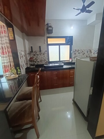 Kitchen in 1 RK Apartment at Citizen Apartment Nerul, Nerul Sector 18a – for Rent