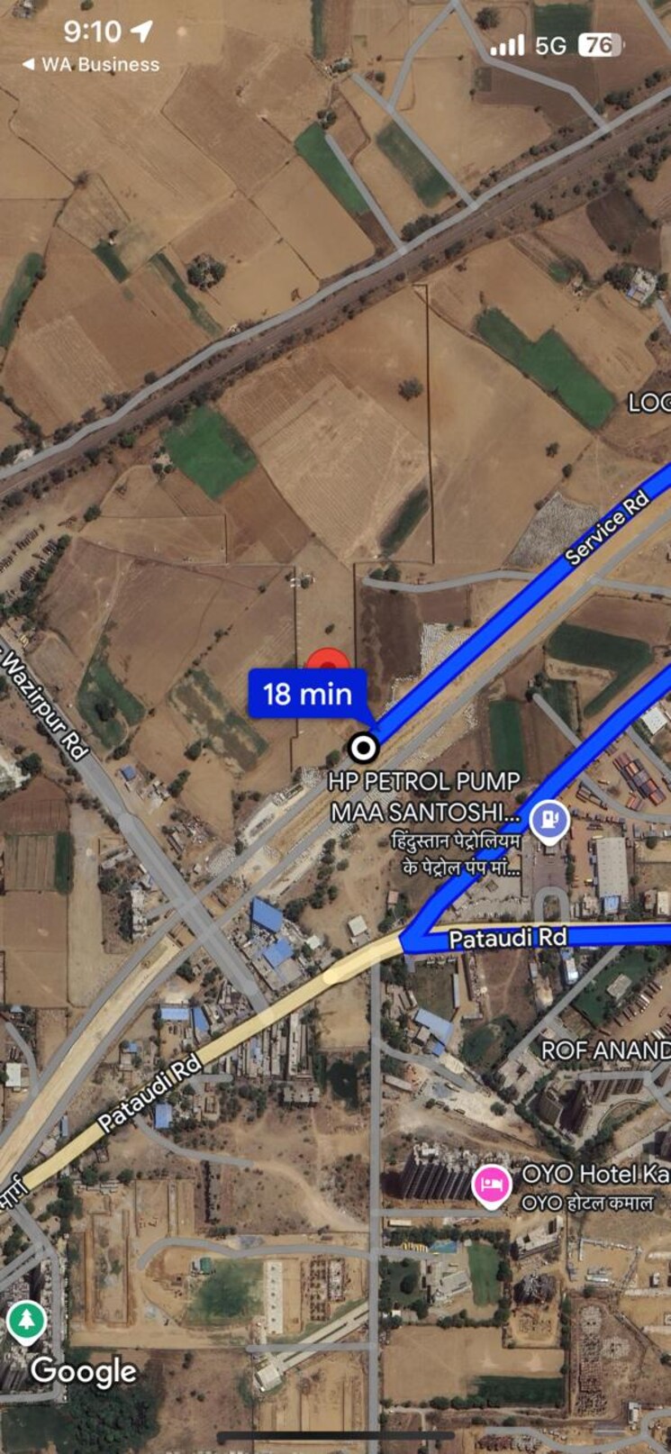 Map Location, sector 95b  17 Acre Plot In Sector 95b Gurgaon 8011978