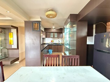 Living Room in 4 BHK Apartment at Palm Towers, Seawoods – for Rent