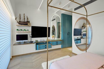 Attached Bathroom in 3 BHK Apartment at Lodha The World Towers World One Tier 2, Worli – for Rent