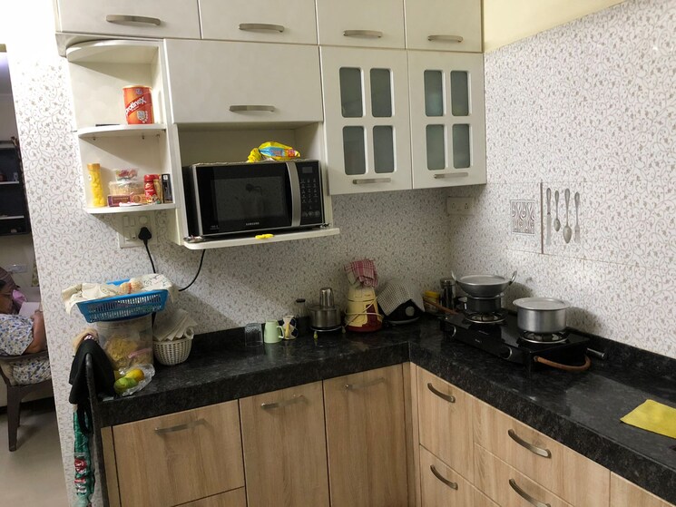 Kitchen, orlem 2 Bedroom 1100 Sq.Ft. Apartment In Orlem Mumbai 8012006