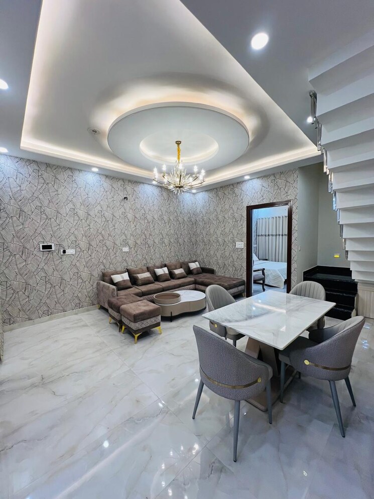 Living Room, city-pride-zirakpur 3 Bedroom 100 Sq.Yd. Independent House In Ambala Highway Zirakpur 8012004