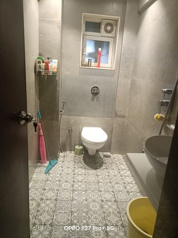 Bathroom in 3 BHK Apartment at Sector 16 Drs Nerul – for Rent