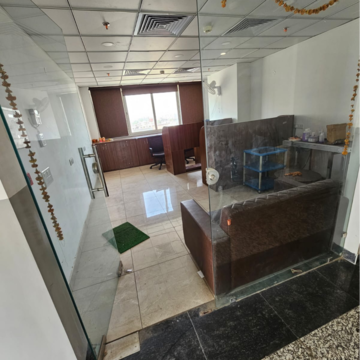 Kitchen in  Office Space at Sushma Infinium, Vip Road – for Sale