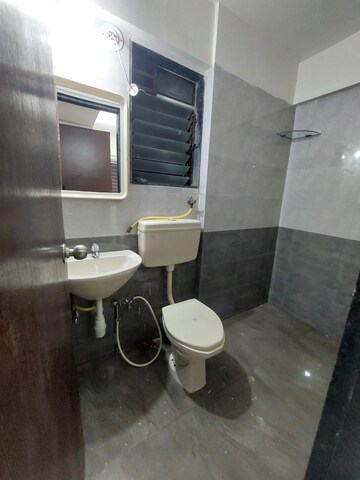 Bathroom in 2 BHK Apartment at Sayba Crystal, Kurla – for Rent
