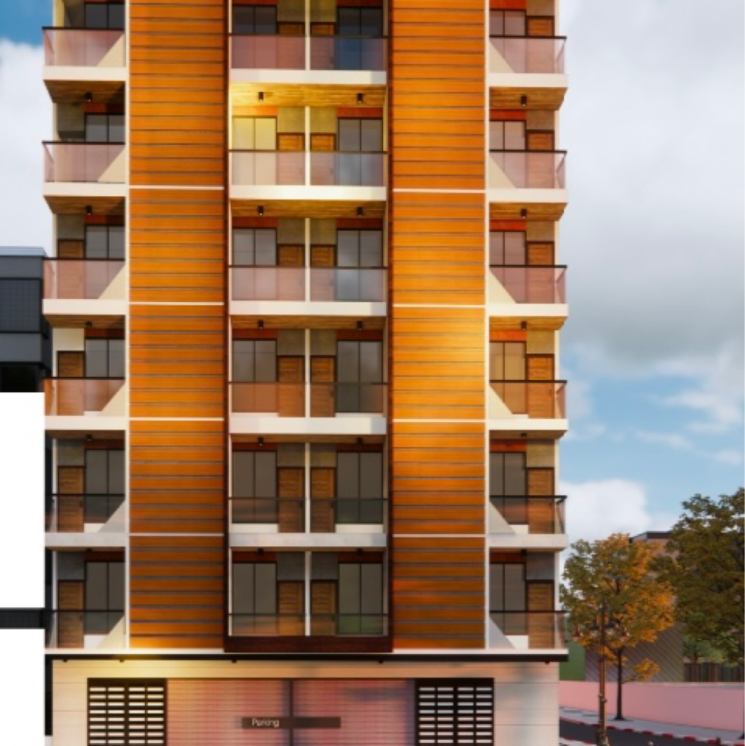 Exterior View, sector 73 2 Bedroom 820 Sq.Ft. Builder Floor In Sector 73 Noida 8012172