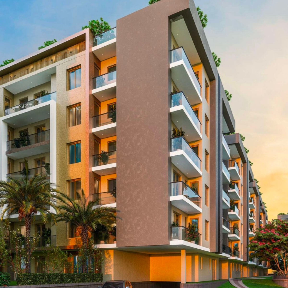 2 BHK + Extra Room Builder Floor For Sale in Resi Homes 