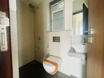 Bathroom in 2 BHK Apartment at Piramal Vaikunth, Balkum Pada – for Rent