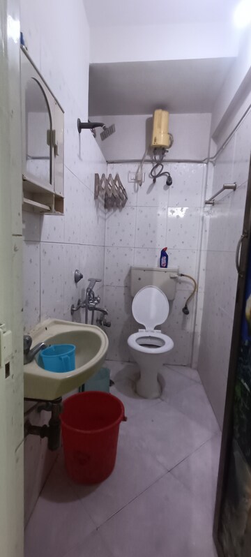 Bathroom in 1 BHK Apartment at Krishna Galaxy Santacruz, Santacruz East – for Rent