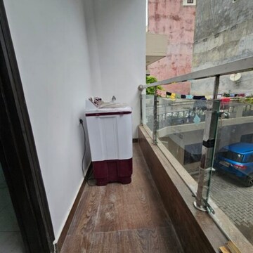 Balcony in 1 BHK Builder Floor at Khirki Extension – for Rent