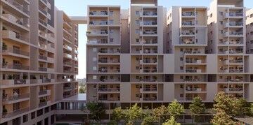 Balcony in 2 BHK Apartment at GHR Titania, Kondapur – for Sale