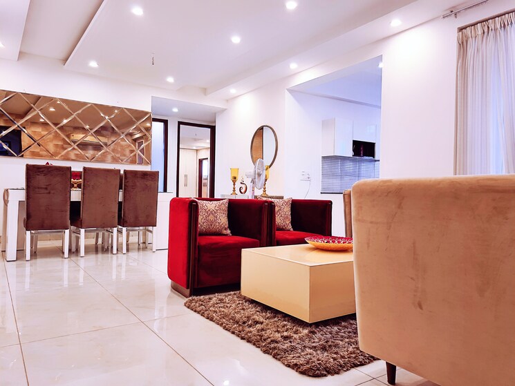 Living Room, fortune-victoria-heights 3 Bedroom 1790 Sq.Ft. Apartment In Dhakoli Village Zirakpur 8012296