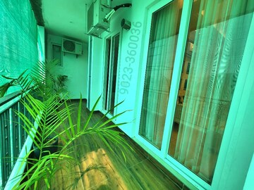 Balcony in 3 BHK Apartment at GVT Beliston Avenue, Dhakoli Village – for Sale