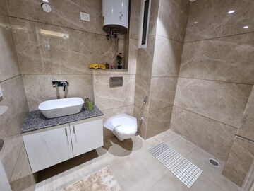 Bathroom in 3 BHK Apartment at Roseate Homes, Ghazipur – for Sale