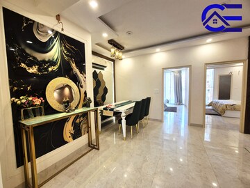 Living Room in 3 BHK Apartment at International Airport Road – for Sale
