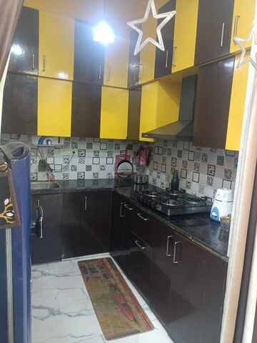 Kitchen in 3 BHK Builder Floor at Sector 1 Greater Noida – for Sale