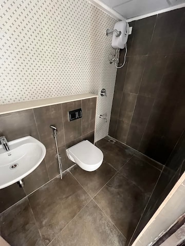 Bathroom in 1 BHK Apartment at Lodha Palava Downtown, Dombivli East – for Rent