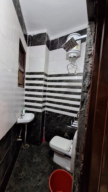 Staircase in 1 BHK Apartment at Guru Nanak Enclave, Dhakoli Village – for Sale